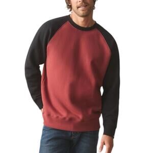 NWD American Giant Men’s Colorblock Midweight Crewneck Sweatshirt Size XL